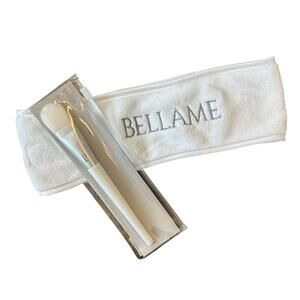 BELLAME Branded Synthetic Mask Brush & Branded Headband GIFT SET NEW